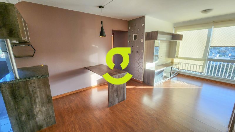 Apto semi mobiliado, andar alto, 80m priv, 3 dorm,...