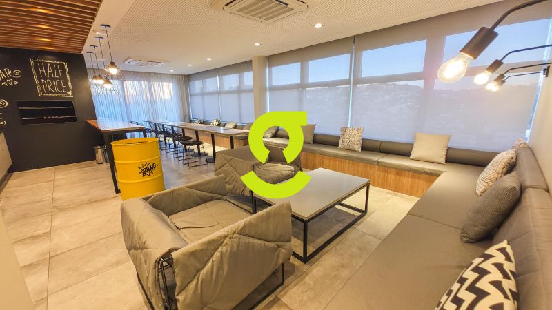 �timo loft MOBILIADO, andar alto, linda vista da c...