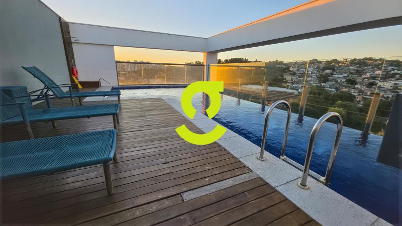 �timo loft MOBILIADO, andar alto, linda vista da c...