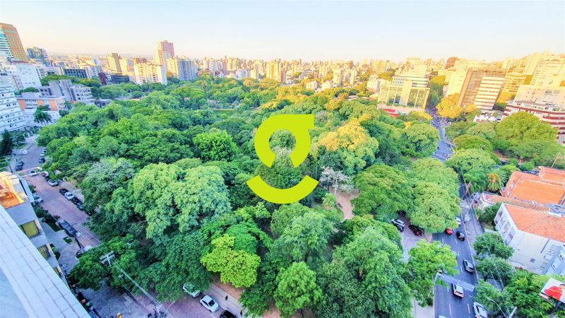 �timo apto MOBILIADO, andar alto, vista para o Par...