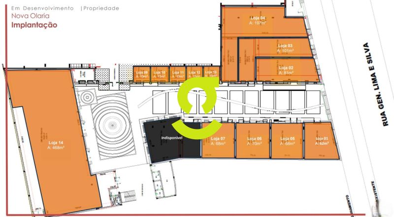 LOJA | NOVA OLARIA MALL | 101m� | CIDADE BAIXA