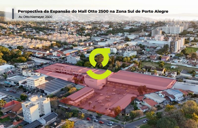 Loja 126m� no Otto 2500 Shopping - Frente para Ave...