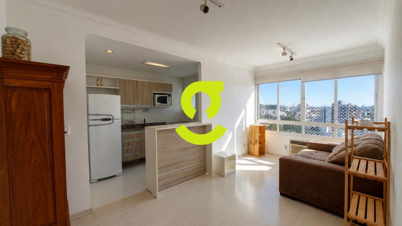 Apartamento 41m� com 1 dormit�rio, churrasqueira e...