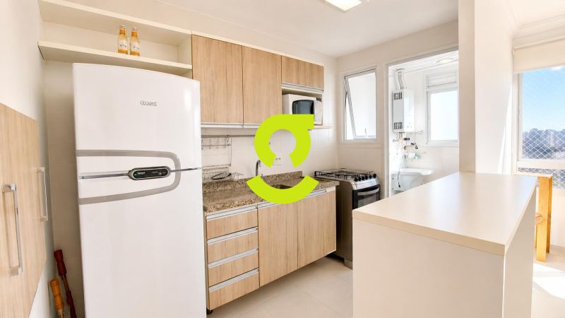 Apartamento 41m� com 1 dormit�rio, churrasqueira e...