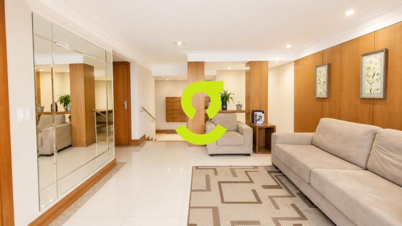Apartamento 41m� com 1 dormit�rio, churrasqueira e...