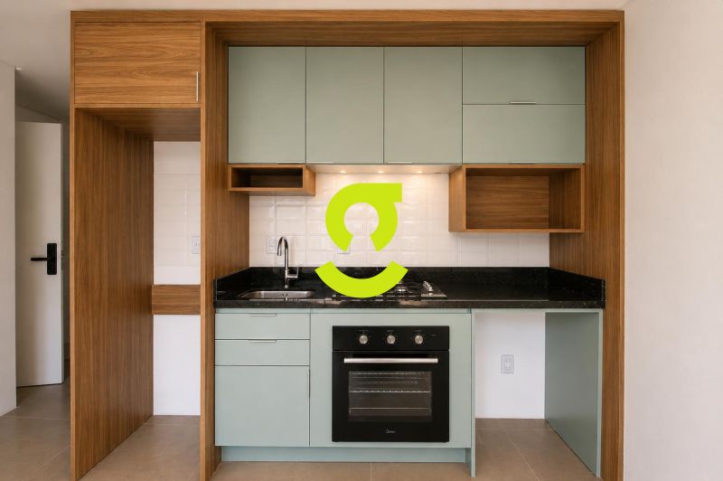 Arquitetura contempor�nea, 1 dormit�rio, 51m�, com...