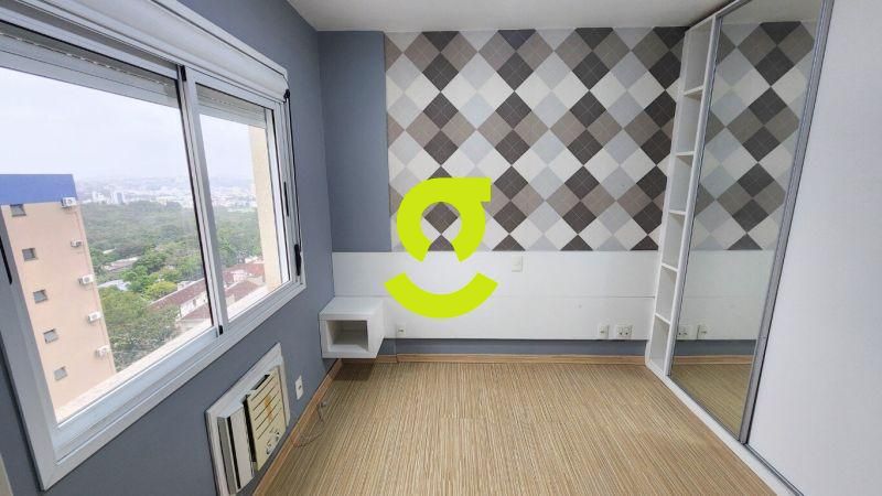Apto semi mobiliado, andar alto, churrasqueira , 2...