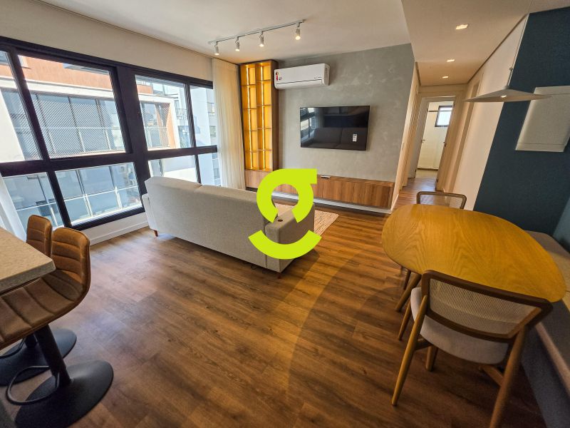 Apto de 66m priv, churrasqueira, 2 dorm, suíte e v...