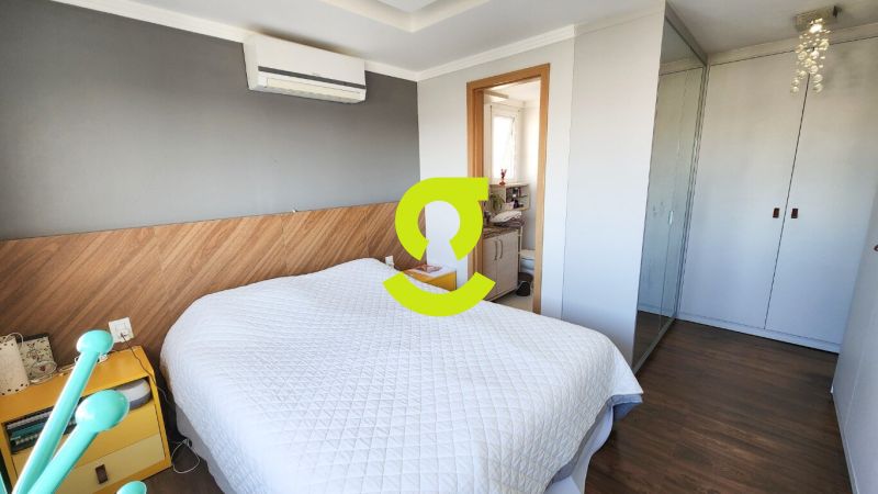 Excelente apto semi mobiliado, anda alto, 106m, la...