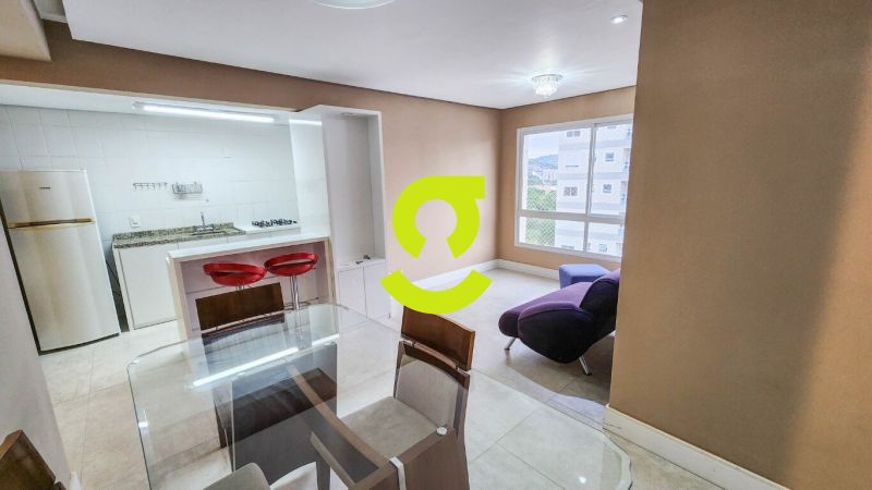 �timo apto, semi mobiliado, andar alto, churrasque...