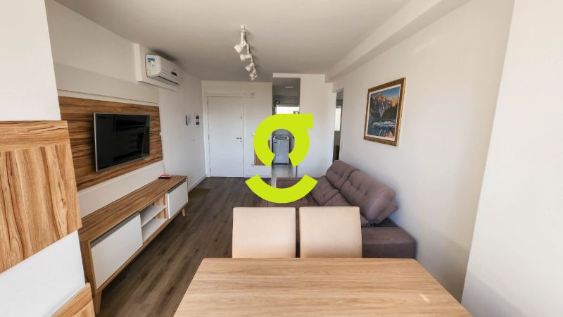 Apto MOBILIADO, 60m, churrasqueira, 2 dorm, su�te ...