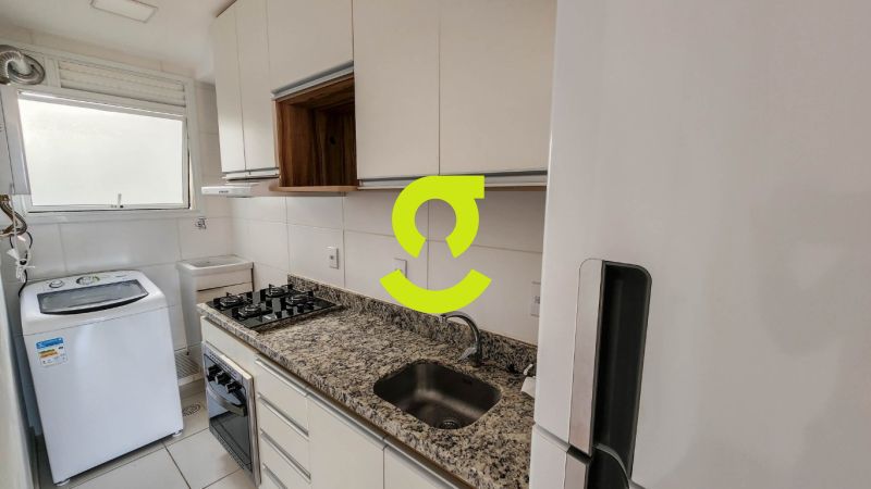 Apto MOBILIADO, 60m, churrasqueira, 2 dorm, su�te ...