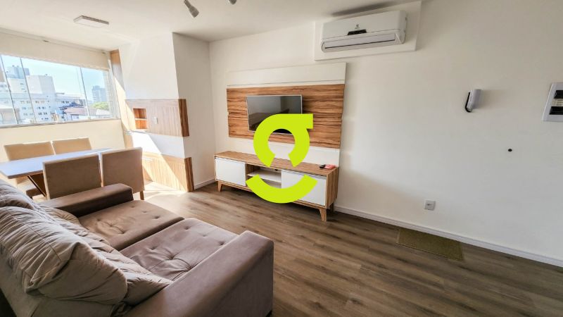 Apto MOBILIADO, 60m, churrasqueira, 2 dorm, su�te ...