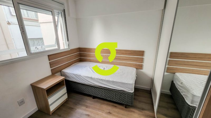 Apto MOBILIADO, 60m, churrasqueira, 2 dorm, su�te ...