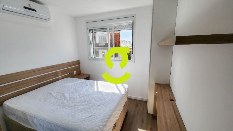 Apto MOBILIADO, 60m, churrasqueira, 2 dorm, su�te ...