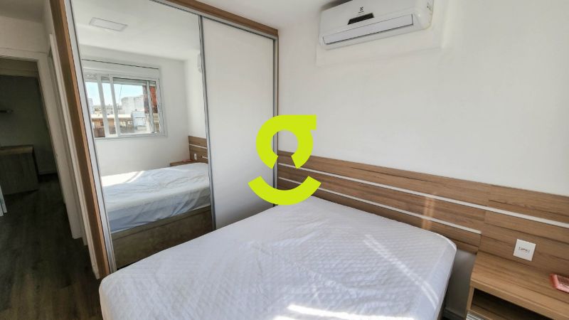 Apto MOBILIADO, 60m, churrasqueira, 2 dorm, su�te ...