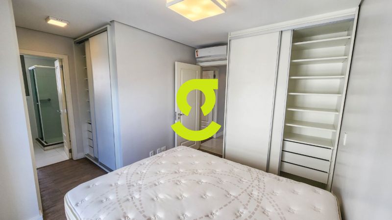 Excelente apto MOBILIADO, andar alto, churrasqueir...