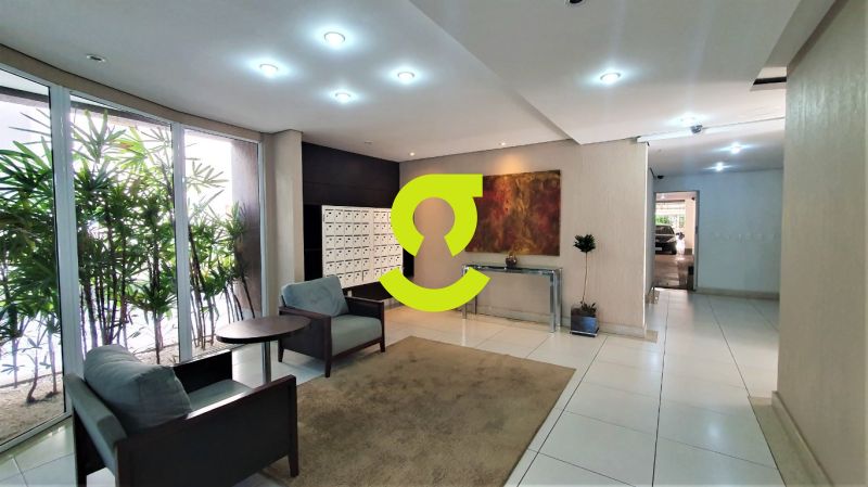 Apartamento, 73m, 2 dormit. su�te, semi mobiliado