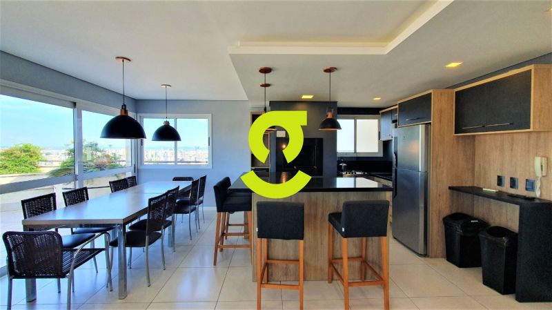 Apartamento, 73m, 2 dormit. su�te, semi mobiliado