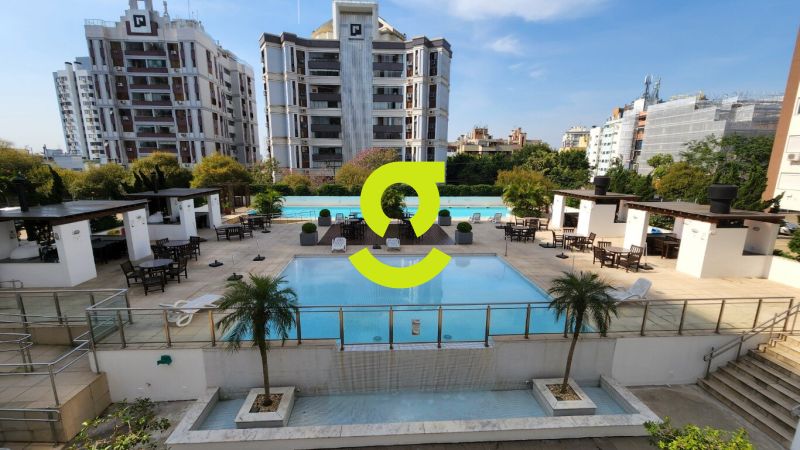 �timo apto semi mobiliado, 2 SUITES, lavabo, 2 vag...