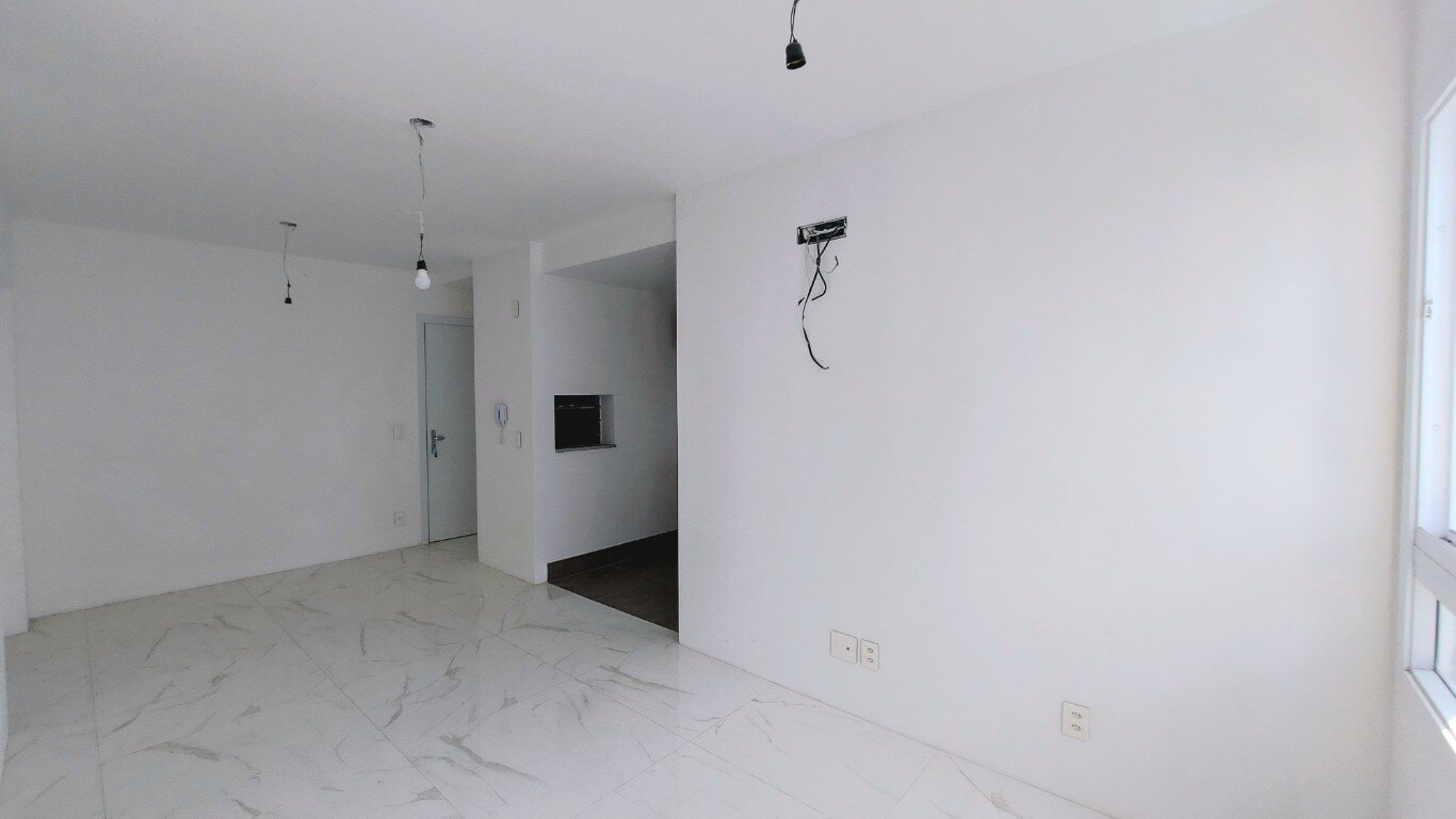 timo apartamento semi mobiliado, 57m priv, churra...