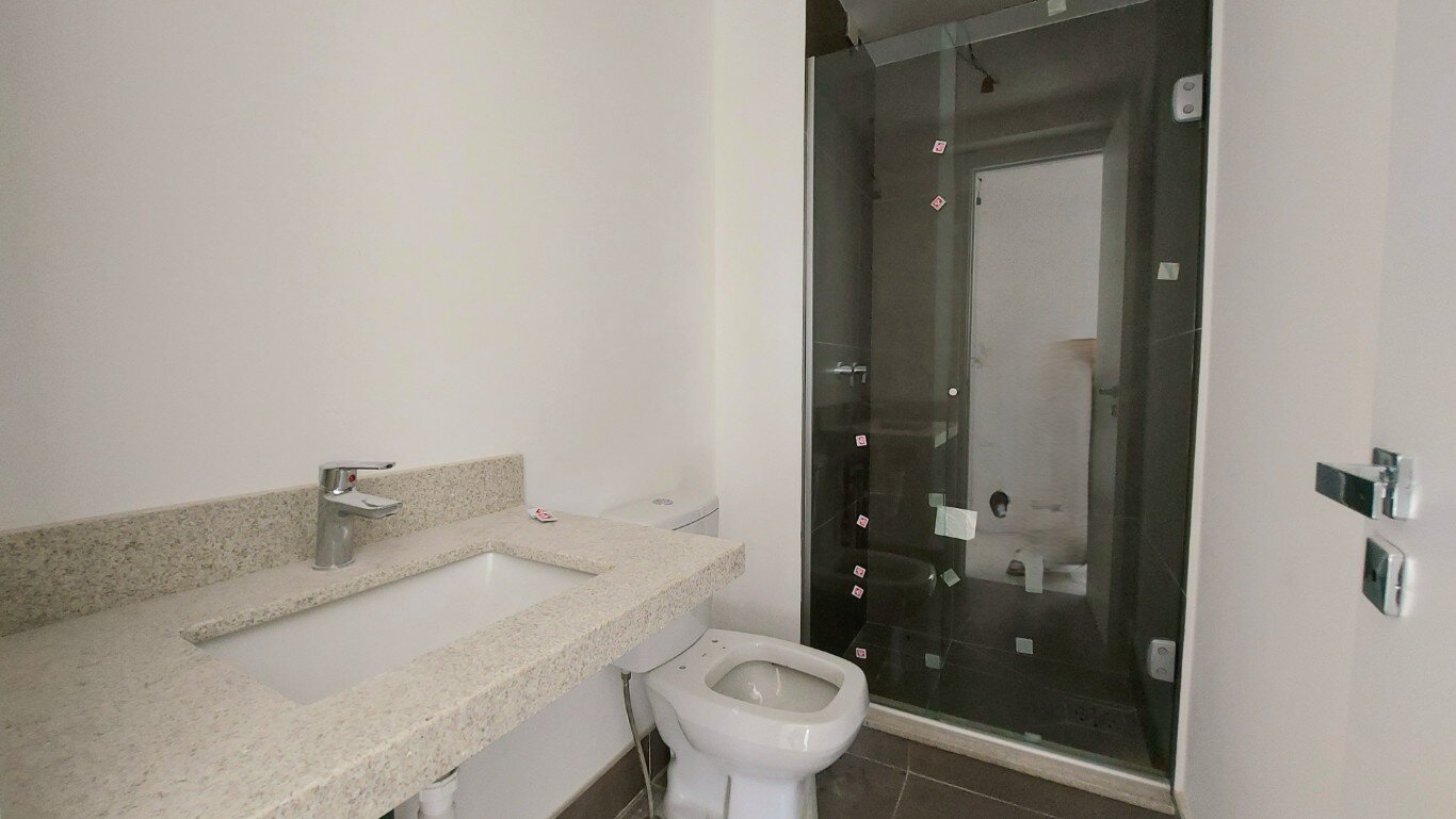 timo apartamento semi mobiliado, 57m priv, churra...