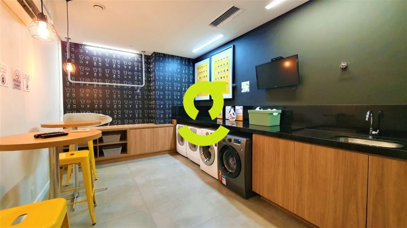 timo loft, ensolarado, MOBILIADO, novo, vaga e in...