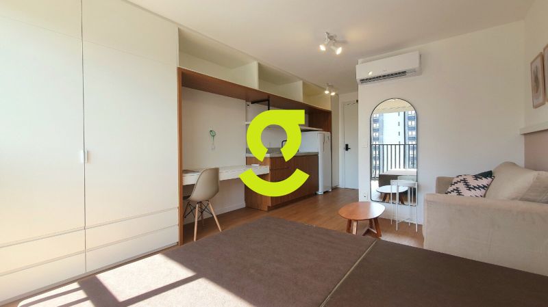 GO24 - Loft mobiliado na 24 de Outubro. Onde morar...