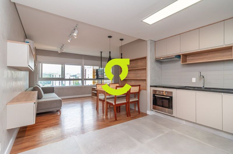 Excelente loft mobiliado e decorado, 42m priv, box...