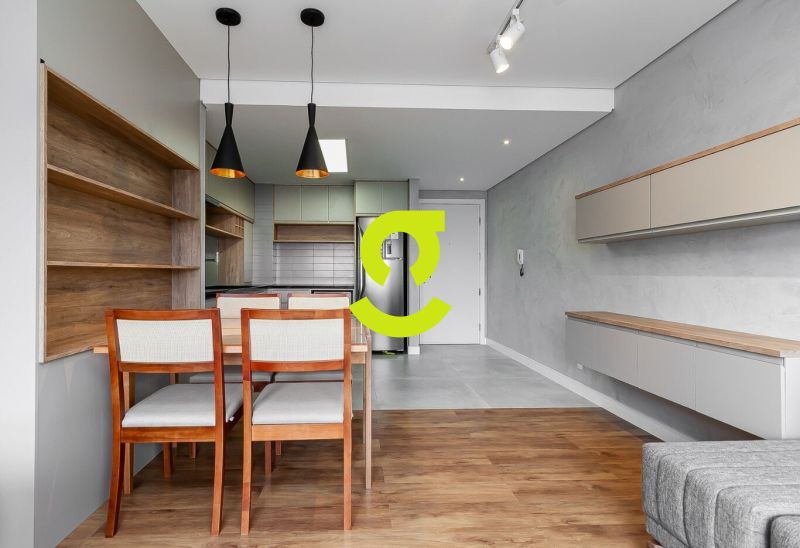 Excelente loft mobiliado e decorado, 42m priv, box...