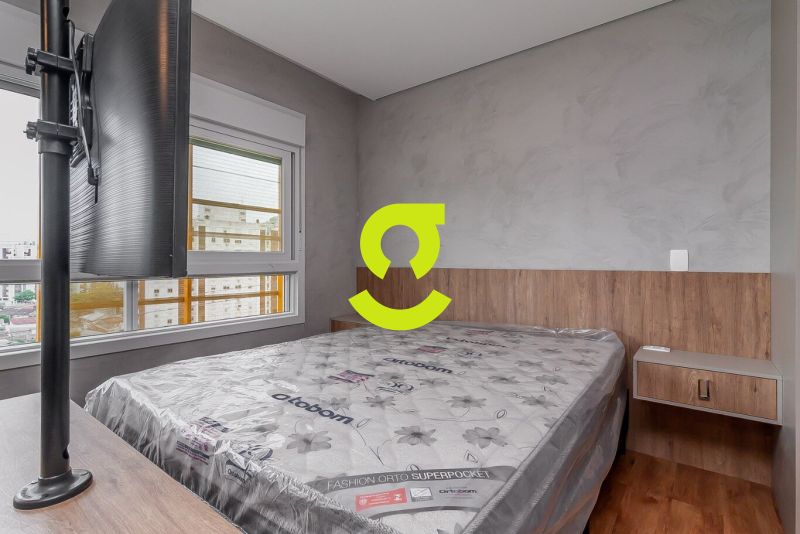Excelente loft mobiliado e decorado, 42m priv, box...