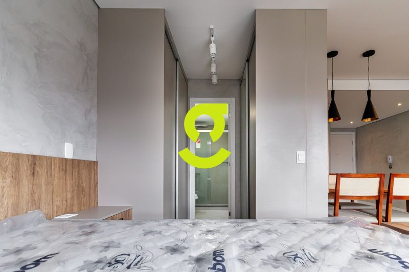 Excelente loft mobiliado e decorado, 42m priv, box...