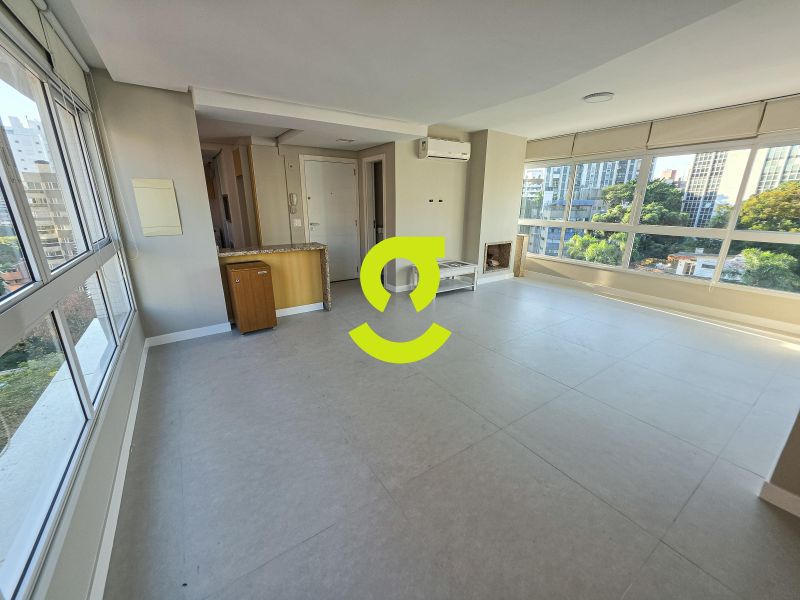 �timo apto em andar alto, semi mobiliado, 124m pri...