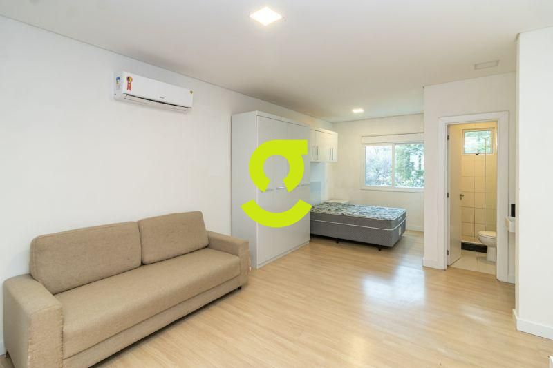Studio Mobiliado com Vista para �rea Verde | Ao La...