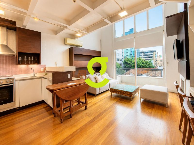 Loft Duplex Mobiliado com 84m�, 2 Vagas e Hidromas...