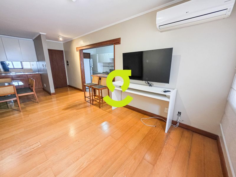 �timo apto semi mobiliado, 102m priv, ar condicion...