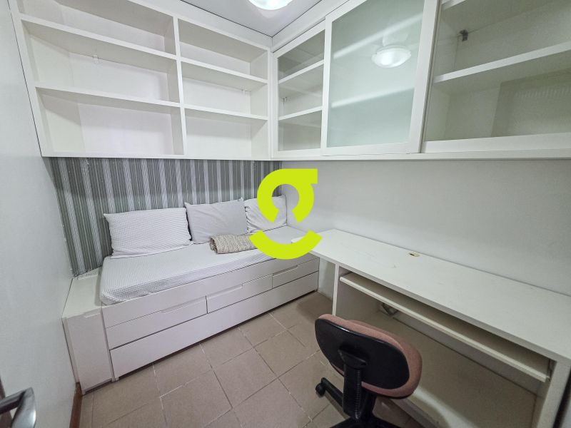 �timo apto semi mobiliado, 102m priv, ar condicion...